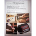 Lightweight Magnetic Wristband for Holding Tools with 6 Area 6 Magnets